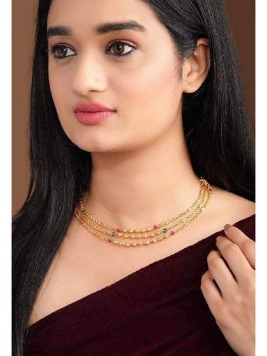 Gold Plated Handcrafted Necklace