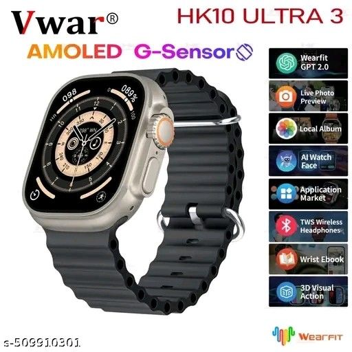 T800 Ultra Smart Watch 1.99"" Series 8 HD Display - Campatible for IOS & Android -Bluetooth Call, Fitness Tracker, Voice Assistance|
