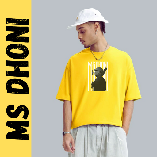 MS Dhoni Oversized T-shirt 