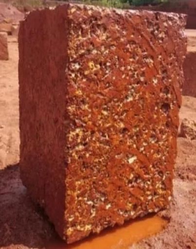 Laterite blocks
