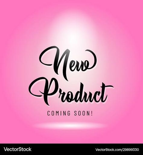 New product coming soon