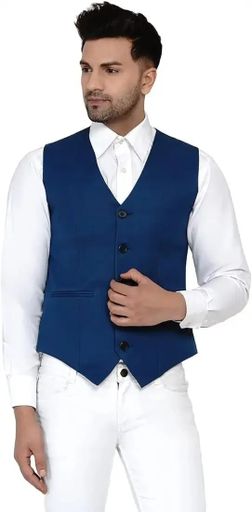 Waistcoats For Men | Blue Colour 