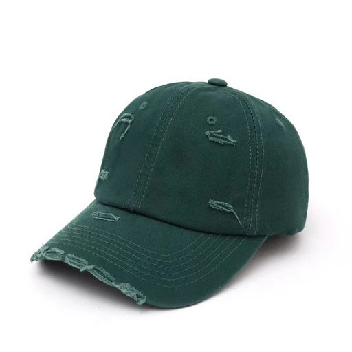 Distressed baseball Green cap Pack of 10