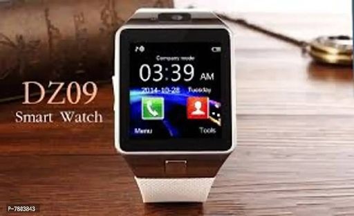 DZ09 SMART WATCH GOLD SILVER