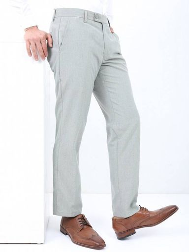 Men Slim Fit Casual Trouser