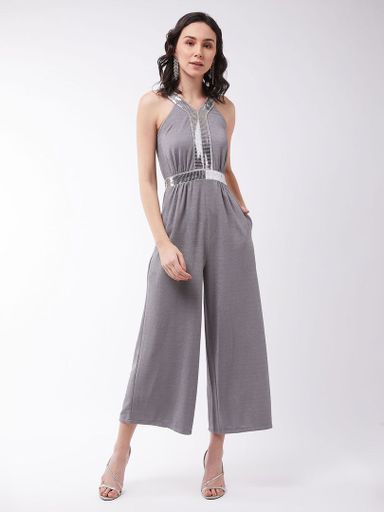 Regular Length Elasticated Jumpsuit
