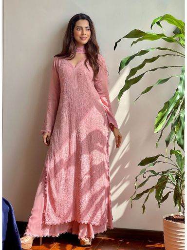 Rosanne Chikankari Kurta Palazzo