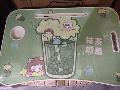 Baby Table ' Funky Juices theme Multipurpose Foldable Study table - Green 