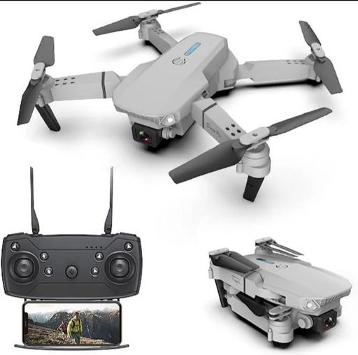 KSBOY E88 Pro Drone with 4K Camera WiFi FPV 1080P HD Dual Foldable RC Quadcopter Grey l Drone l Drone Camera