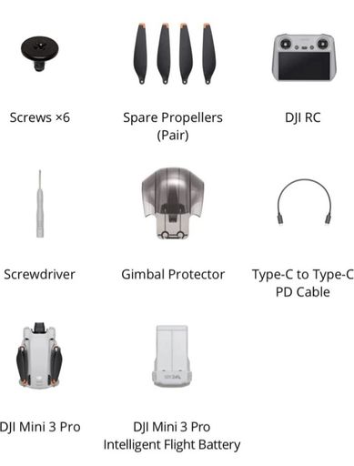 DJI mini 3 pro Drone with Rc remote controller 