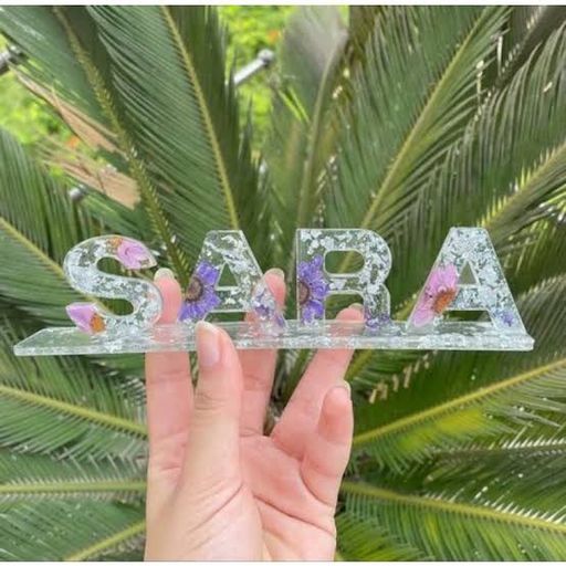 Resin Name stand 