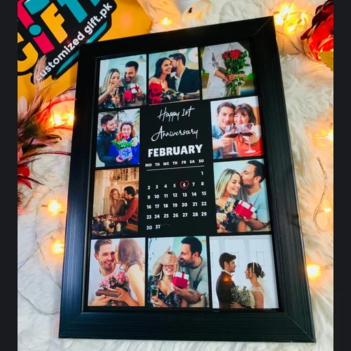 CUSTOMIZED PHOTO FRAME WITH BIRTHDAY 