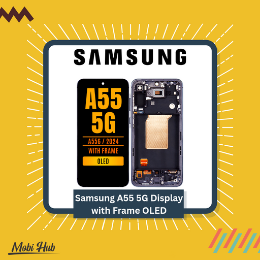 Samsung A55 Display with Frame OLED