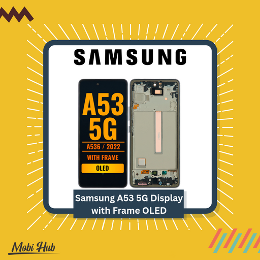 Samsung A53 Display with Frame OLED