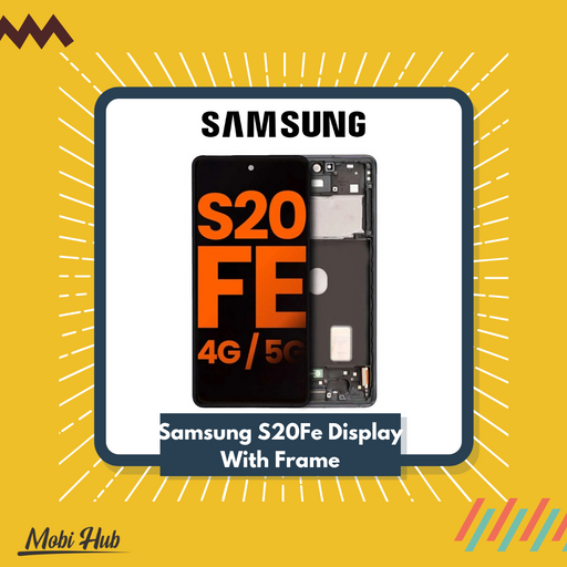 Samsung S20Fe Display with Frame OLED