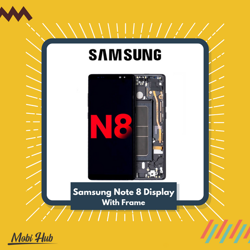 Samsung Note 8 Display with Frame