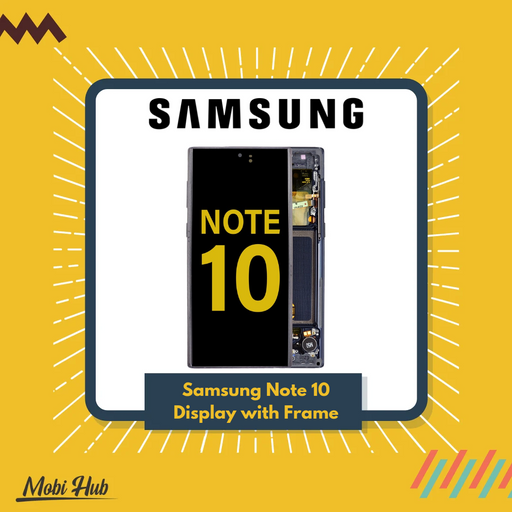Samsung Note 10 Display with Frame