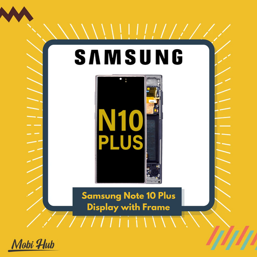 Samsung Note 10 Plus Display with Frame