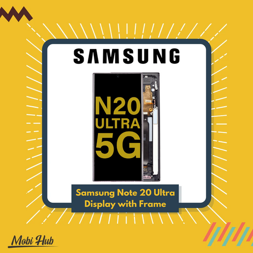 Samsung Note 20 Ultra Display with Frame