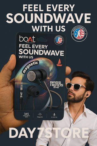 Boat Wired Earphone 🎧
