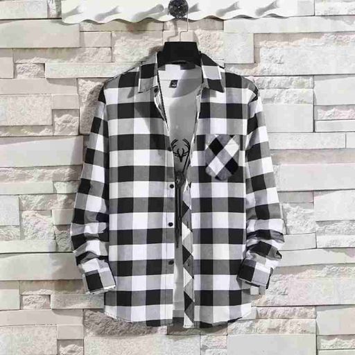 MEN FASHION  / SHIRTS / CASUAL WEAR - MEN / CHEKED SHIRTS / MENS TOP WEAR/ SHIRT UNDER 299/ REGULAR SIZE SHIRTS /MENS 