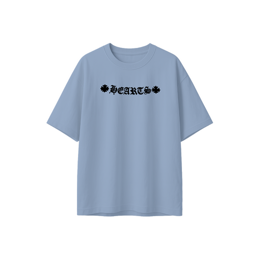 Slat Gray Colour Half Sleeve Oversized Round Neck Front and Back Printed T-shirt For Men's (Size: XL)