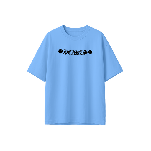 Malibu Colour Half Sleeve Oversized Round Neck Front and Back Printed T-shirt For Men's (Size: XL)