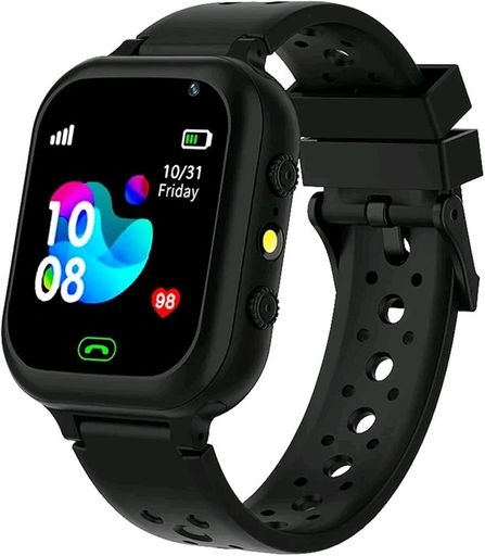 Smart Watch 1.44" TFT Display, 4G Sim Card Phone with Long-Lasting Voice Call, Kids GPS, Music Player, Alarm Clock, Games!