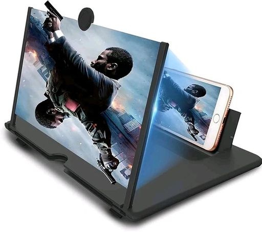 3D HD Mobile Screen Glass Magnifier Enhance Your Viewing Experience with Screen Amplifier Perfect for Movies, Gaming, and Reading