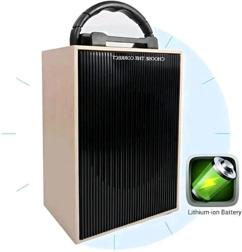 SUNEVER 10W RMS Wooden Portable Bluetooth Speaker – Stereo Sound Lite with Deep Bass & Stylish Wood Finish