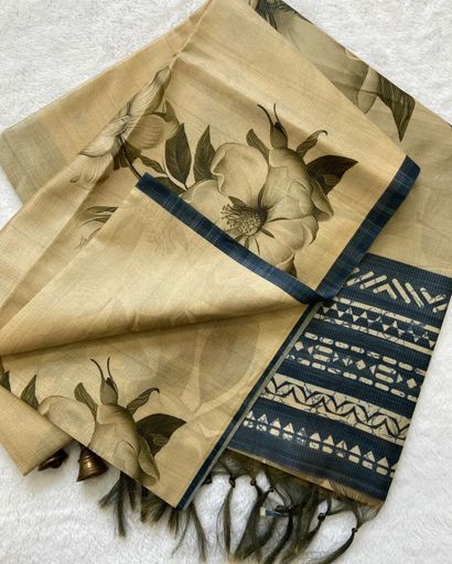 Soft Tussar Silk Saree 