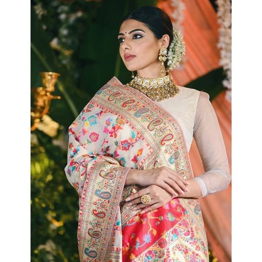 Woven Banarasi Silk Saree 