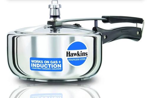 Hawkins steel cooker 3lts