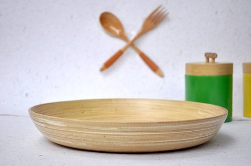 Bamboo Plate - Natural