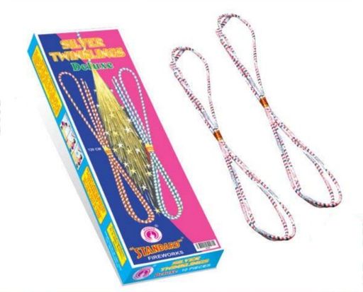 Silver Twinkling Deluxe - 120 CM