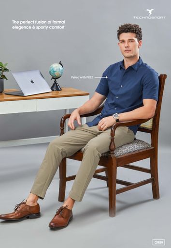 TECHNOSPORT MEN'S FORMAL TRACKPANTS OR89