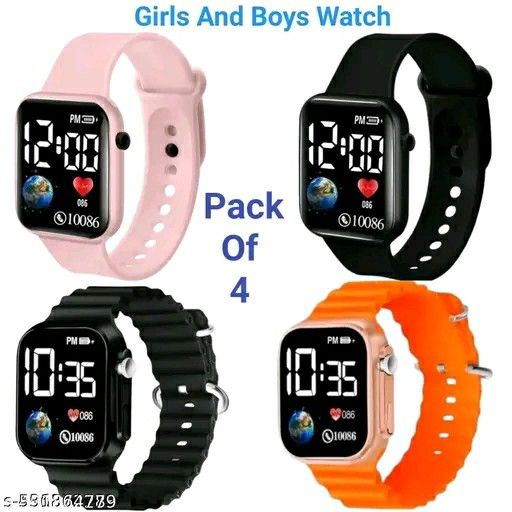 Trending LED Watch , DIgital Smart Desing LED Display KIds Watch For Boys & Girls , Men And Women