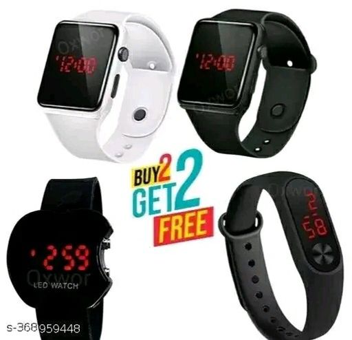 Digital Watch Combo BUY 2 GET 2 Free