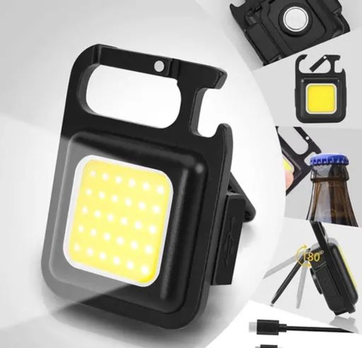 💡 Mini COB LED Flashlight 🔦 - Versatile & Compact!