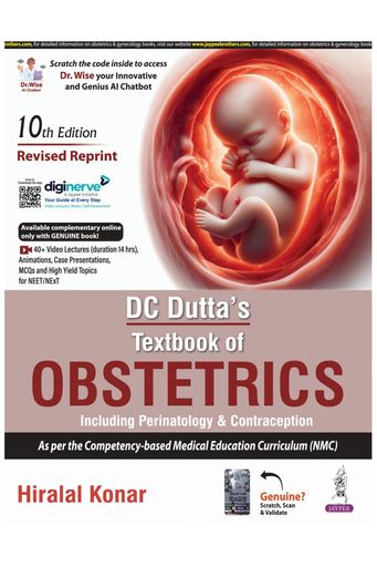 📖 DC Dutta’s Textbook of Obstetrics (10 Edition)