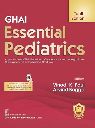Essential Pediatrics – O.P. Ghai (10th Edition)