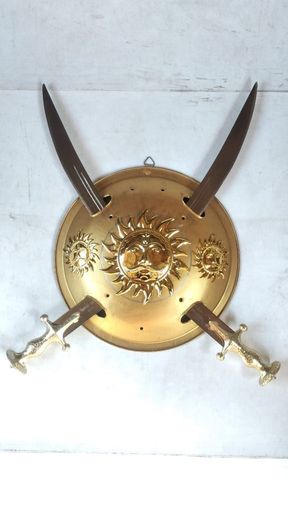 DHAL TALWAR SET -SWORDS WITH SHIELD