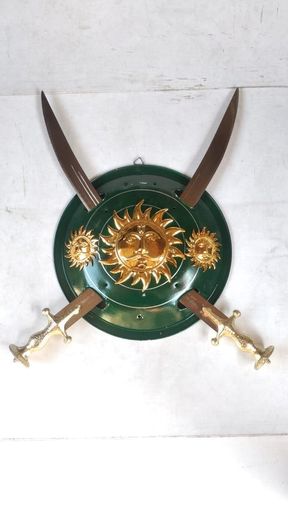DHAL TALWAR SET -SWORDS WITH SHIELD