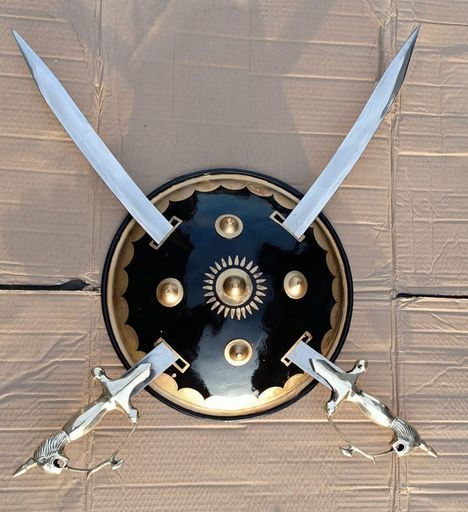 DHAL TALWAR SET -SWORDS WITH SHIELD