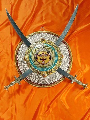 RAJPUTANA DECORATIVE DHAL TALWAR SET