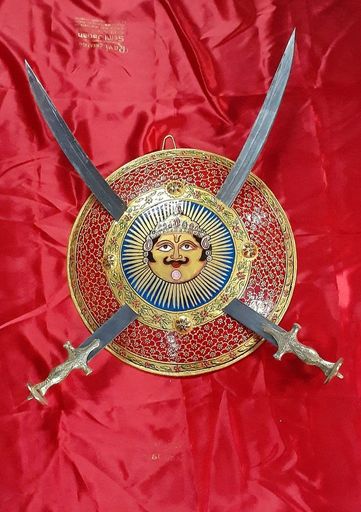 RAJPUTANA DECORATIVE DHAL TALWAR SET