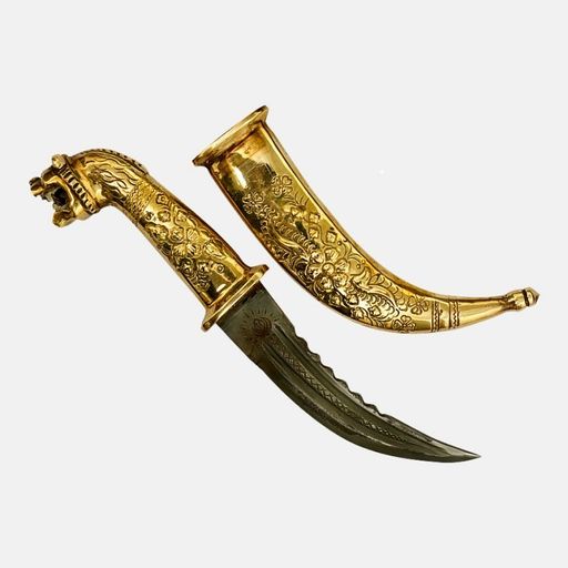 KirpanGold Plated Brass Kirpan