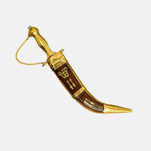 Ik Onkar kirpan with Wooden Sheath