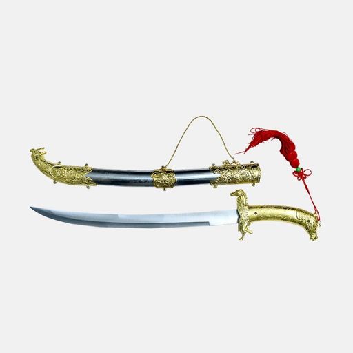 Imperial look Golden-Silver Kirpan