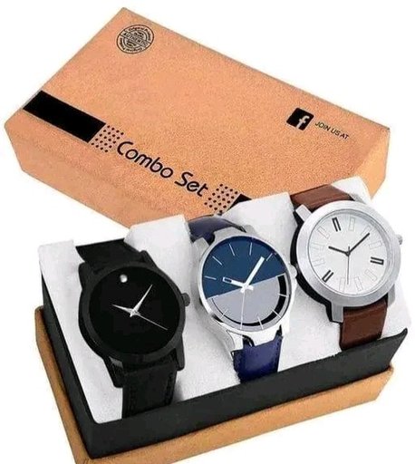 Combo Stylish Watch Pack Of 3